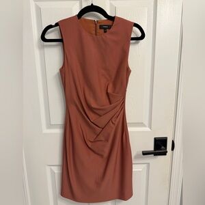 Theory Terracotta Sleeveless Mini Dress - 00 - BLACK FRIDAY SALE